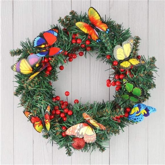 Butterfly Stakes, 50pcs 11.5inch Garden Butterfly Ornaments,Waterproof Butterfly - Picture 2 of 6